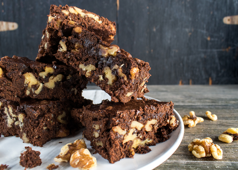 Ultimate Cacao Walnut Brownies