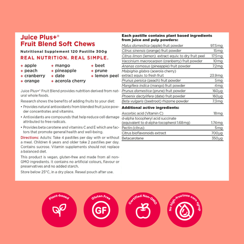 Fruit & Vegetable Chewables