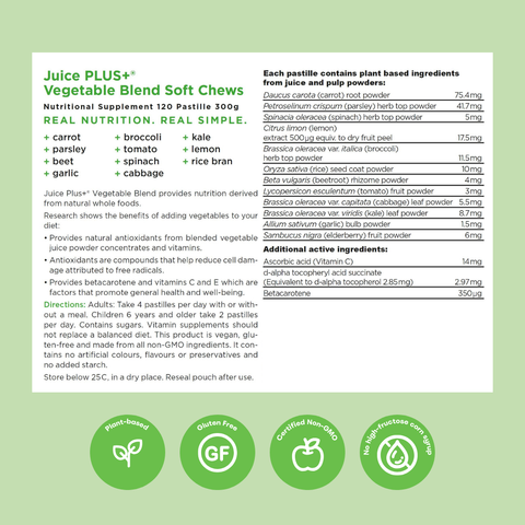 Fruit & Vegetable Chewables (Healthy Starts 13+)